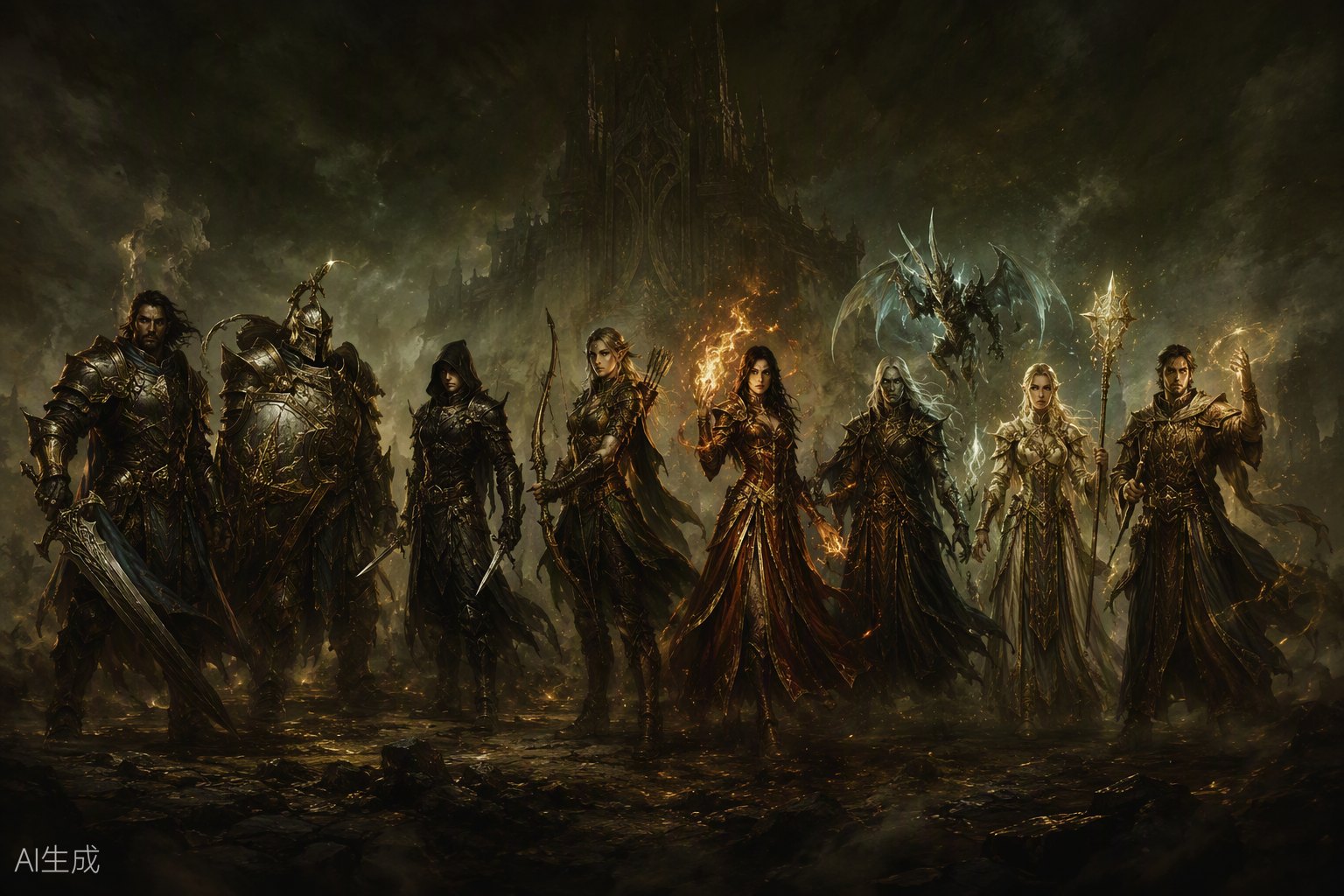 AION 2 classes — the eight launch classes of the global version, ranked by role and difficulty